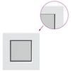 vidaXL Kellerfenster RISOR 30 x 30 cm PVC und Glas