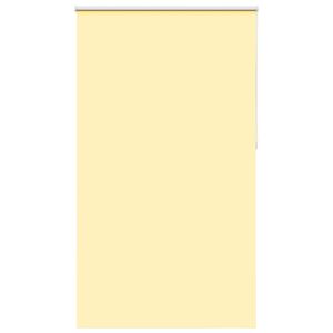 vidaXL Verdunkelungsrollo Gelb 135x230cm Stoffbreite 131,6cm Polyester