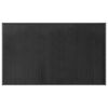 vidaXL Teppich Rechteckig Grau 60x100 cm Bambus