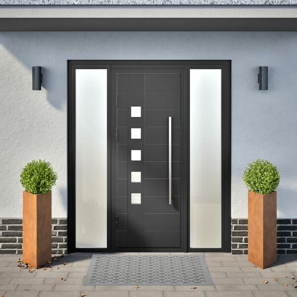 vidaXL Pflanzk&uuml;bel 2 Stk. Dreieckig 30x26x75 cm Wetterfester Stahl