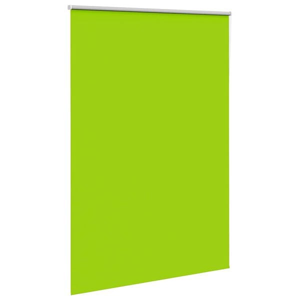 vidaXL Verdunkelungsrollo Gr&uuml;n 160x210cm Stoffbreite 156,6cm Polyester
