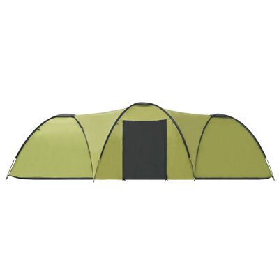 vidaXL Camping-Zelt Iglu 650x240x190 cm 8 Personen Grün