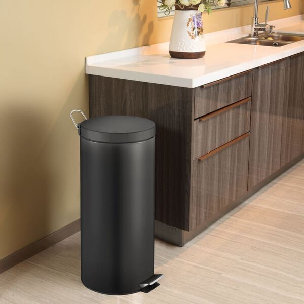 EKO Tretm&uuml;lleimer Classic 30 L Schwarz