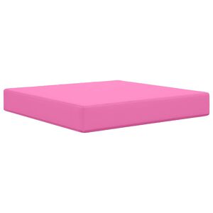 vidaXL Sofakissen f&uuml;r drau&szlig;en Rosa 60 x 60 x 8 cm Polyester