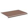 vidaXL Markisenbespannung Braun 4,5x3 m