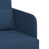 vidaXL Schlafsofa 60cm Blau Stoff