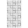vidaXL Duschrollo 120x240 cm Stoffbreite 116 cm