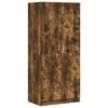 vidaXL Kleiderschrank R&auml;uchereiche 80x52x180 cm Holzwerkstoff