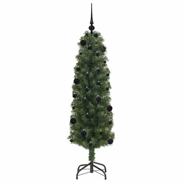 vidaXL K&uuml;nstlicher Weihnachtsbaum mit 150 LEDs mit St&auml;nder Gr&uuml;n 150 cm