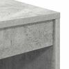 vidaXL Schreibtisch mit Schubladen 2 pcs Beton Grau