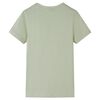 Kinder-Kurzarmshirt Hellkhaki 104