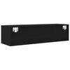 vidaXL TV-Schrank Schwarz Eichen-Optik 100x31x25,5 cm Holzwerkstoff