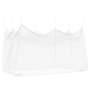vidaXL Garten M&uuml;cken Netz 156 Mesh Wei&szlig; 3 x 4,5 x 2,5 m Polyester