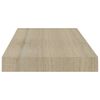 vidaXL Schwebendes Wandregal Eichefarben 50x23x3,8 cm MDF