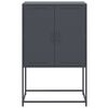 vidaXL Highboard Anthrazit 68,5x38,5x107 cm Stahl