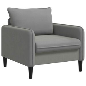 vidaXL XL-Sessel Dunkelgrau Samt