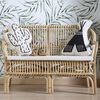 CHILDHOME Kinderbank mit Kissen Montana Rattan