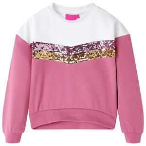 vidaXL Kinder-Sweatshirt Himbeerrosa 92