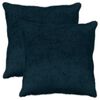 vidaXL Kissenbezug 2 stk. HEERLEN Marineblau 55 x 55 cm