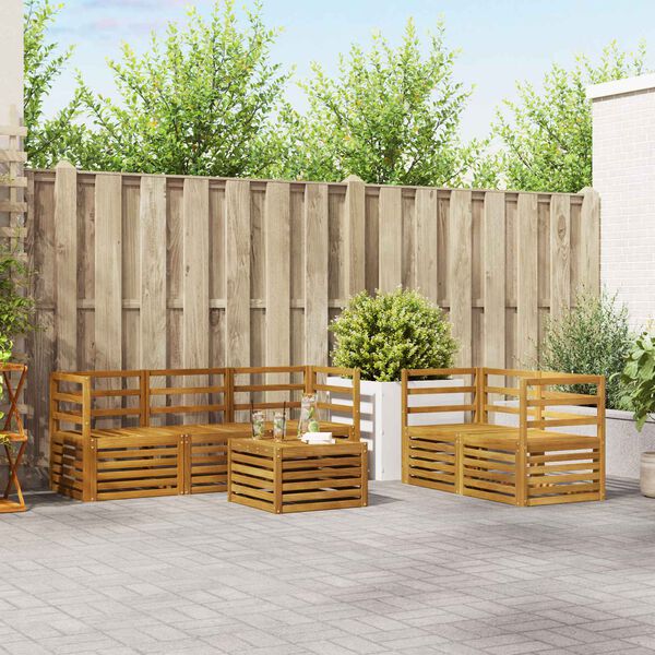 vidaXL Sofagarnituren Massivholz Akazie