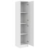 vidaXL Highboard Wei&szlig; 35 x 39 x 168 cm