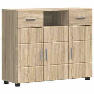vidaXL Holzschrank Sonoma-Eiche Holzwerkstoff