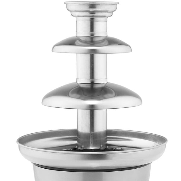 Princess Schokoladenbrunnen XL 90W Silbern