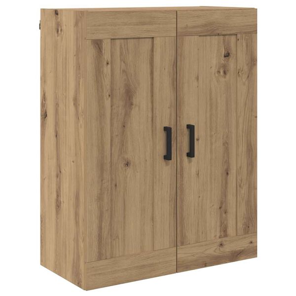 vidaXL Wandschrank Artisan-Eiche 69,5 x 34 x 90 cm Holzwerkstoff