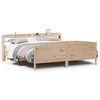 vidaXL Massivholzbett ohne Matratze 180x200 Kiefernholz