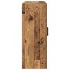 vidaXL Wandschrank Altholz 69,5 x 34 x 90 cm Holzwerkstoff