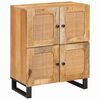 vidaXL Sideboard Braun 60 x 33 x 75 cm Massivholz Mango
