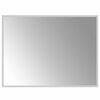 vidaXL LED-Badezimmerspiegel Transparent 80 x 60 cm Geh&auml;rtetes Glas