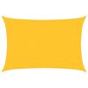 vidaXL Sonnensegel 160 g/m&sup2; Rechteckig Gelb 4x5 m HDPE