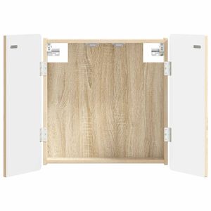 vidaXL Dartboard Schrank ZWOLLE Sonoma-Eiche 52,5 x 10,5 x 57,5 cm