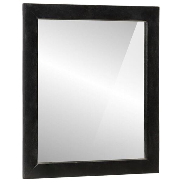 vidaXL 2-tlg. Badmöbel-Set Eisen und Massivholz Mango