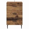 vidaXL Nachttisch mit Schubladen Altholz 40 x 40 x 66 cm Holzwerkstoff