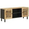 vidaXL Stauraumschr&auml;nke Natur 105 x 33 x 46 cm Massivholz Mango