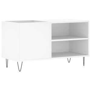 vidaXL Plattenschrank Weiß 85x38x48 cm Holzwerkstoff