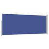 vidaXL Ausziehbare Seitenmarkise 120x300 cm Blau
