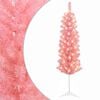 vidaXL K&uuml;nstlicher schlanker Weihnachtsbaum 150 cm 150 LEDs