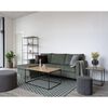 House Nordic Couchtisch Avery Eichen-Optik Schwarz