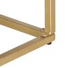 vidaXL Sideboard Golden 120x30x75 cm Massivholz Mango