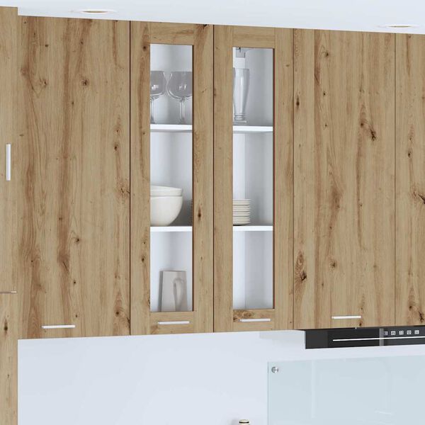 vidaXL H&auml;ngeschrank Artisan-Eiche 60 x 31 x 100 cm Holzwerkstoff