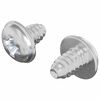 vidaXL Schloss-Schrauben 2 pcs Silber M4 x 5 mm Eisen