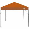 vidaXL Pop-up Pavillon Zelt Orange 250 x 250 cm Stoff