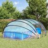 vidaXL Poolzelt Kuppel Transparent 640 x 432 x 205 cm PVC