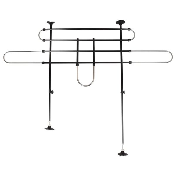 FLAMINGO Hundegitter 3 Stangen mit 2 Montagem&ouml;glichkeiten Eduard Schwarz