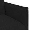 vidaXL Sofa 2 pcs Schwarz
