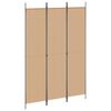 vidaXL 3-teiliger Raumteiler Beige 150 x 220 cm Stoff