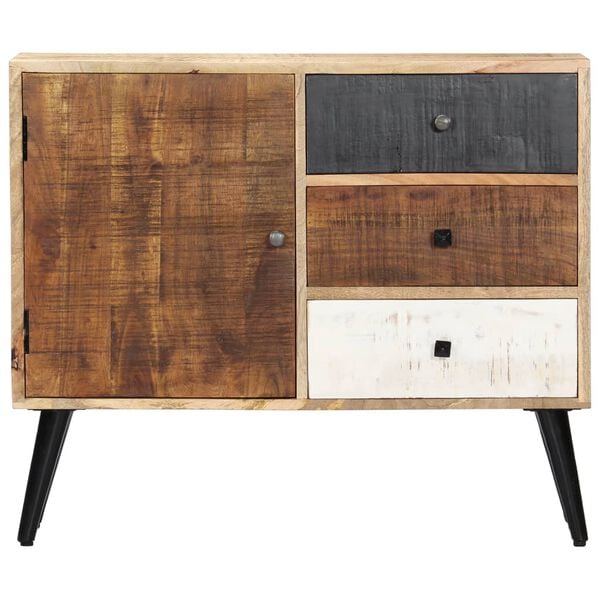 vidaXL Sideboard 88&times;30&times;73 cm Mango-Massivholz